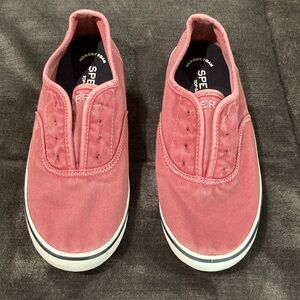 New Sperry top-slider (memory foam) sneakers size 6